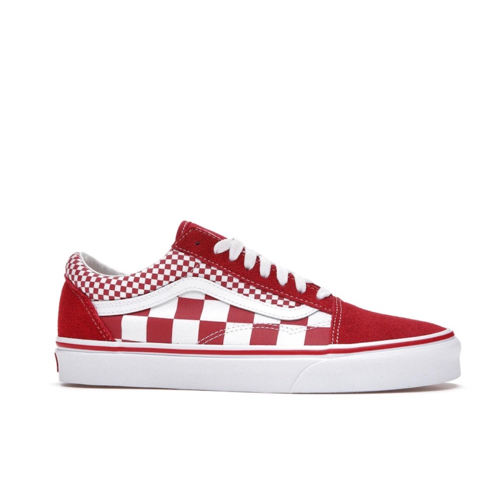 VANS Old Skool Mix Checker Chili Pepper Shoes